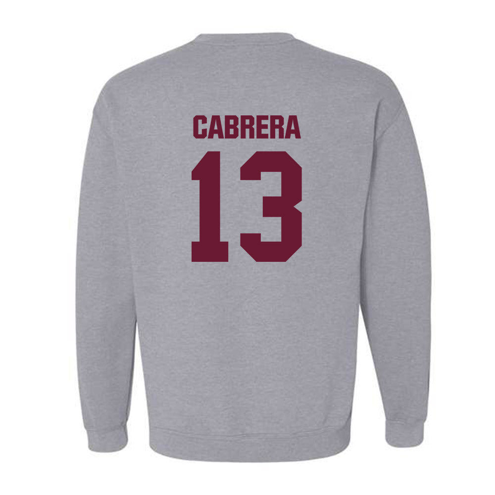 WTAMU - NCAA Men's Soccer : Dylan Cabrera - Crewneck Sweatshirt-1