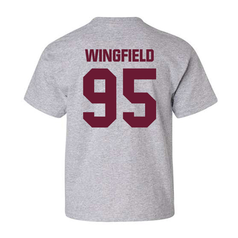 WTAMU - NCAA Football : Devin Wingfield - Youth T-Shirt-1