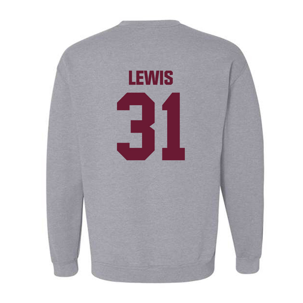WTAMU - NCAA Football : Tyreke Lewis - Crewneck Sweatshirt-1