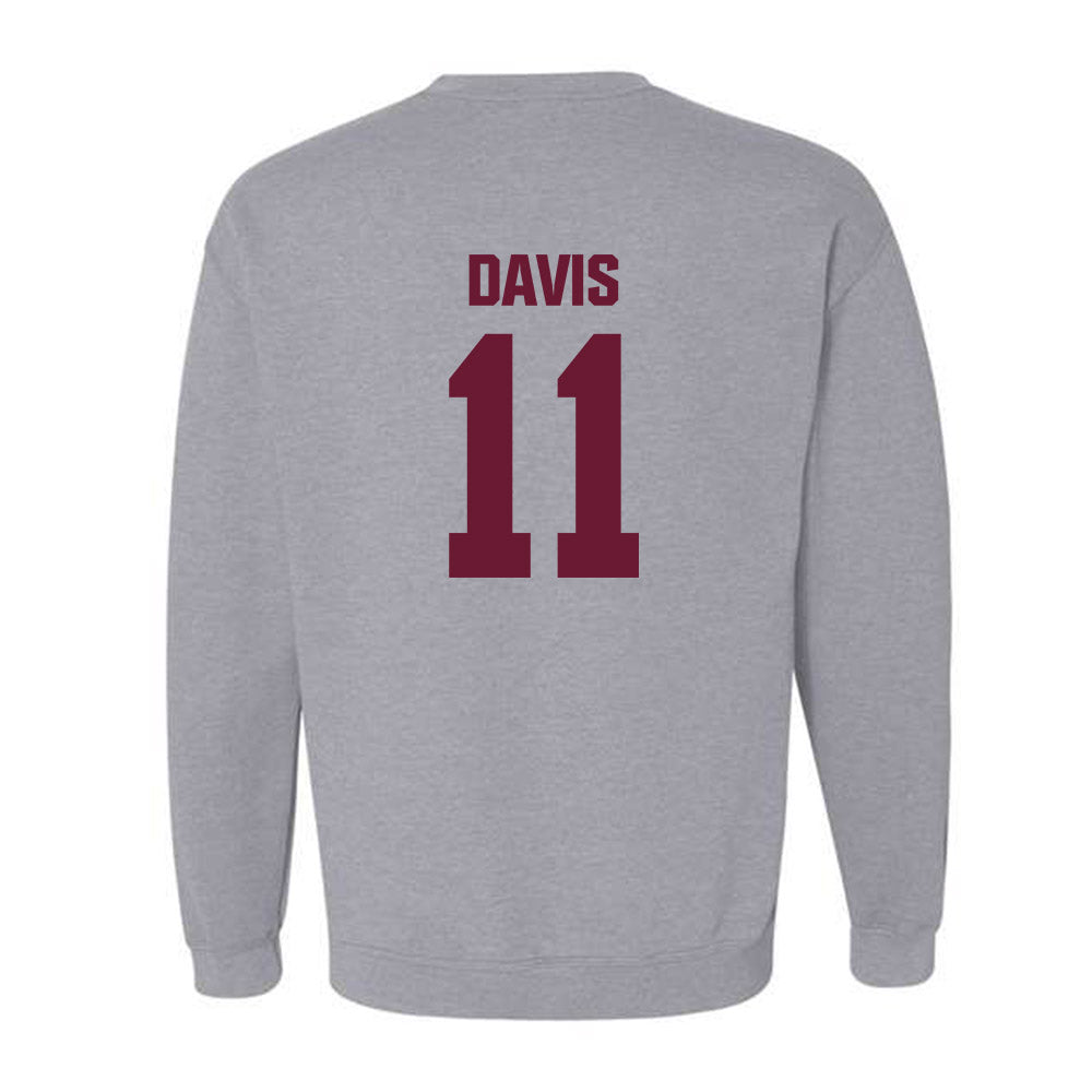 WTAMU - NCAA Men's Soccer : Djonte Davis - Crewneck Sweatshirt-1