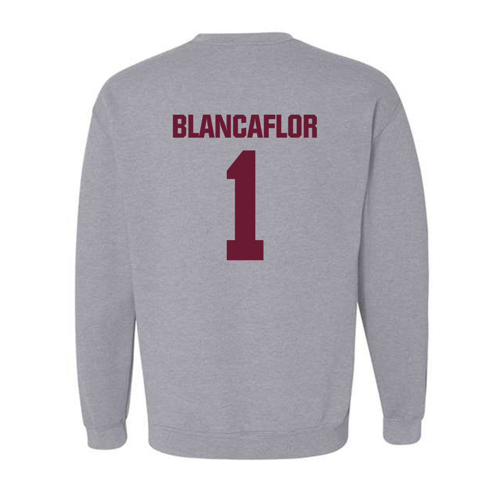 WTAMU - NCAA Women's Soccer : Franciezca Blancaflor - Crewneck Sweatshirt-1