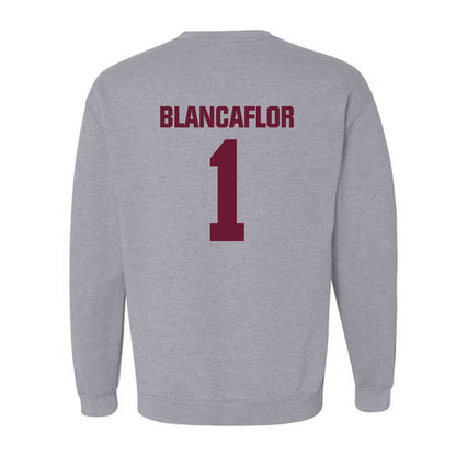 WTAMU - NCAA Women's Soccer : Franciezca Blancaflor - Crewneck Sweatshirt-1