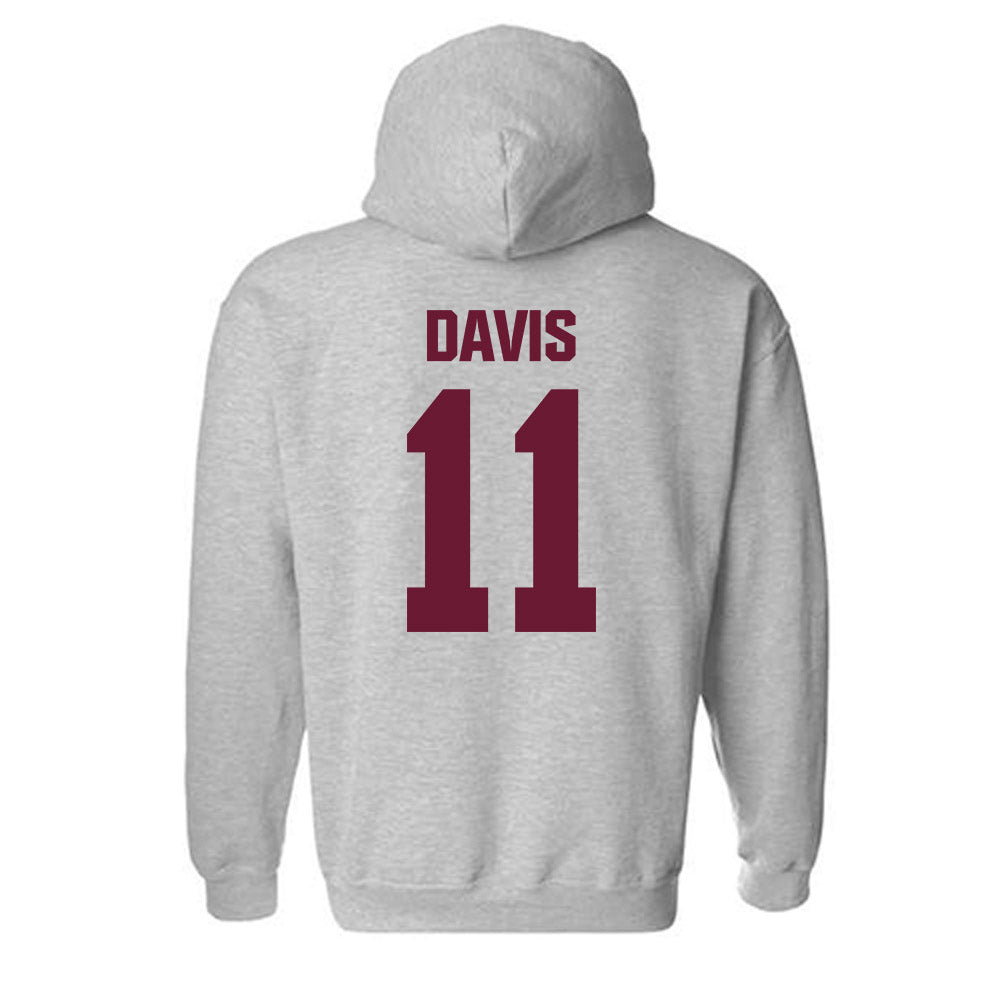 WTAMU - NCAA Men's Soccer : Djonte Davis - Hooded Sweatshirt-1