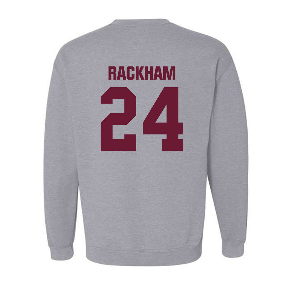 WTAMU - NCAA Baseball : Zac Rackham - Crewneck Sweatshirt-1