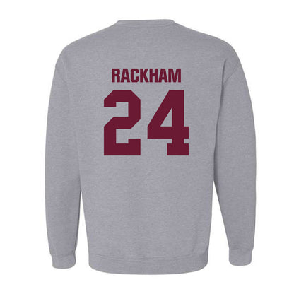WTAMU - NCAA Baseball : Zac Rackham - Crewneck Sweatshirt-1