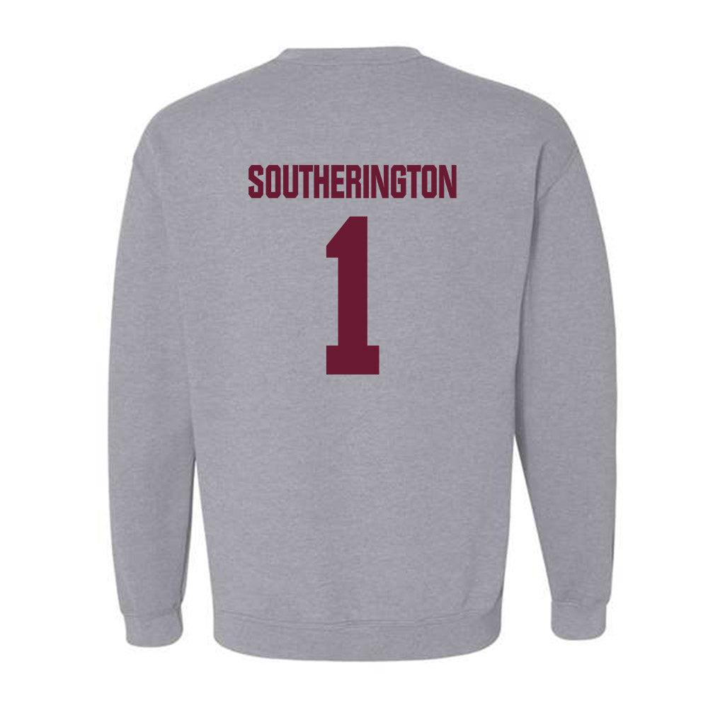 WTAMU - NCAA Men's Soccer : Luke Southerington - Crewneck Sweatshirt-1
