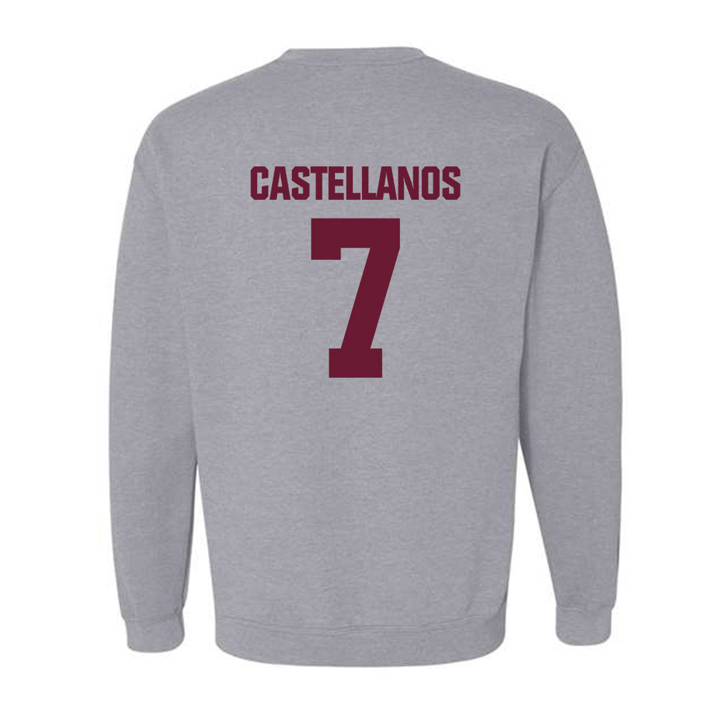 WTAMU - NCAA Baseball : Daniel Castellanos - Crewneck Sweatshirt-1