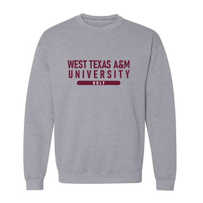 WTAMU - NCAA Men's Golf : Santiago Caride - Crewneck Sweatshirt-0
