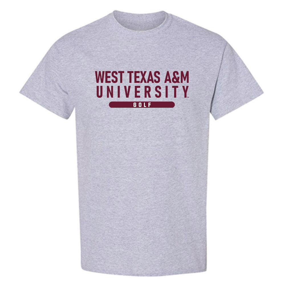 WTAMU - NCAA Men's Golf : Santiago Caride - T-Shirt-0