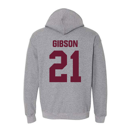 WTAMU - NCAA Men's Basketball : Logan Gibson - Hooded Sweatshirt-1