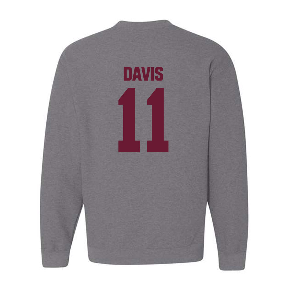 WTAMU - NCAA Men's Soccer : Djonte Davis - Crewneck Sweatshirt-1