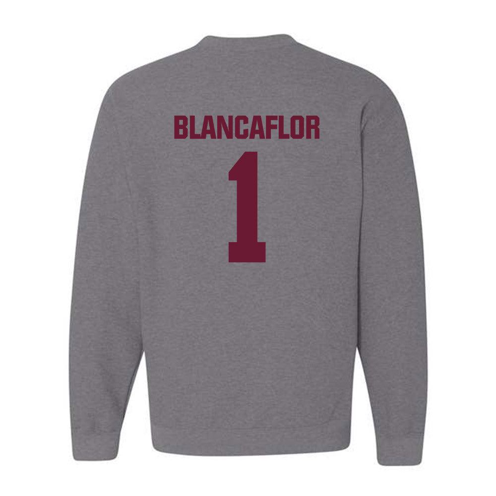 WTAMU - NCAA Women's Soccer : Franciezca Blancaflor - Crewneck Sweatshirt-1