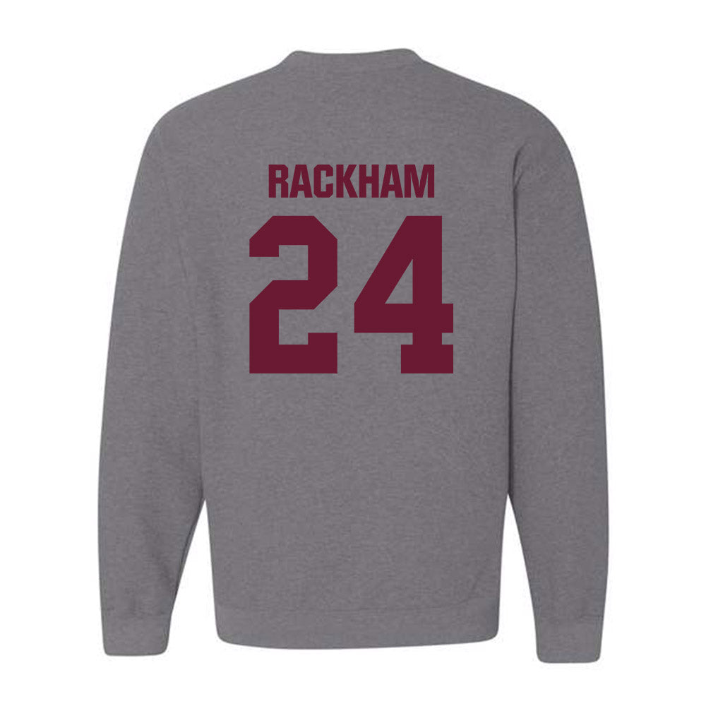 WTAMU - NCAA Baseball : Zac Rackham - Crewneck Sweatshirt-1