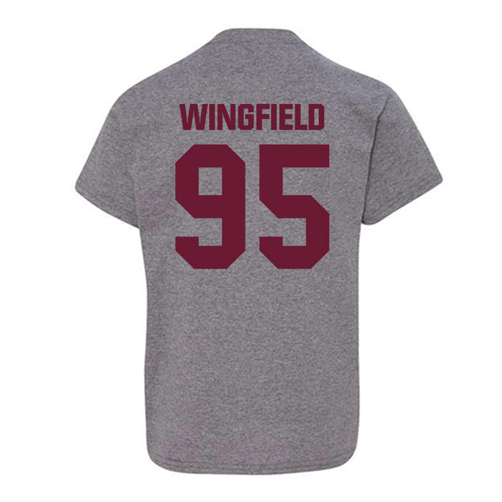 WTAMU - NCAA Football : Devin Wingfield - Youth T-Shirt-1