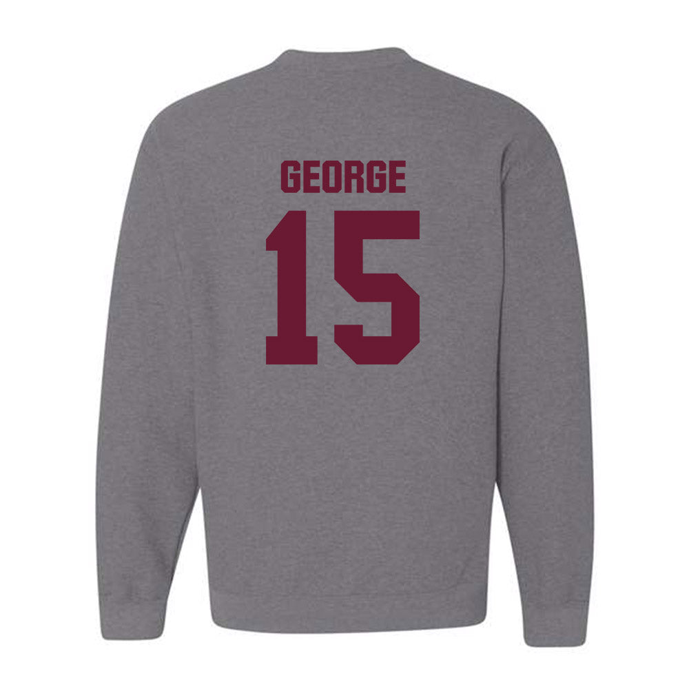 WTAMU - NCAA Men's Basketball : Max George - Crewneck Sweatshirt-1