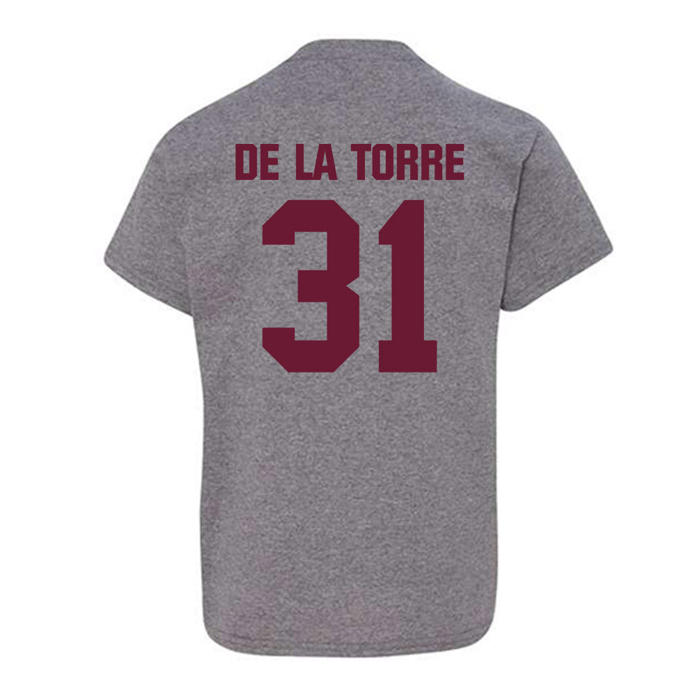 WTAMU - NCAA Men's Soccer : Antonio De La Torre - Youth T-Shirt-1