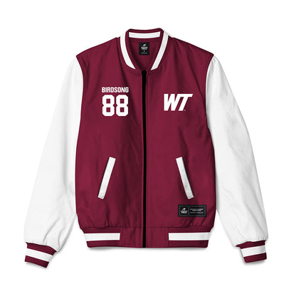 WTAMU - NCAA Football : Noah Birdsong - Bomber Jacket-0