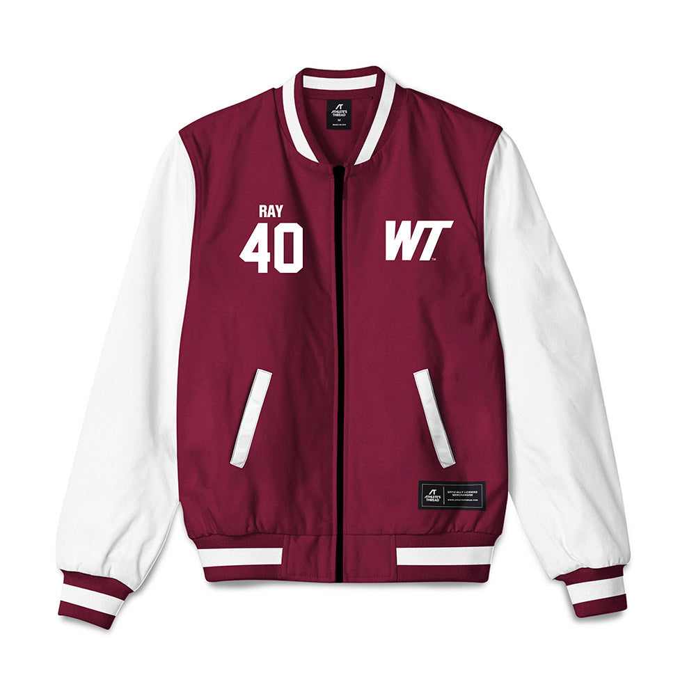 WTAMU - NCAA Football : Brennan Ray - Bomber Jacket-0