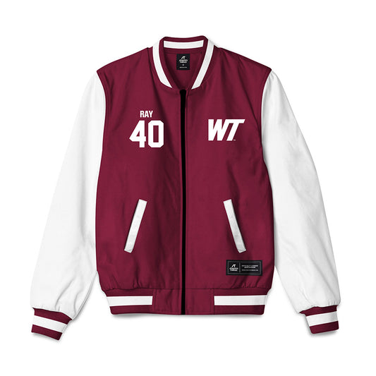 WTAMU - NCAA Football : Brennan Ray - Bomber Jacket-0
