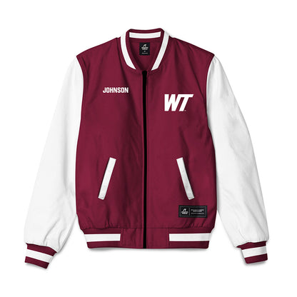 WTAMU - NCAA Women's Track & Field : Hadley Johnson - Bomber Jacket-0