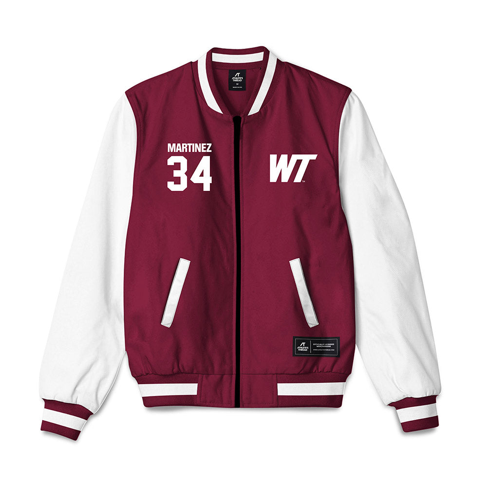 WTAMU - NCAA Men's Soccer : Axel Martinez - Bomber Jacket-0