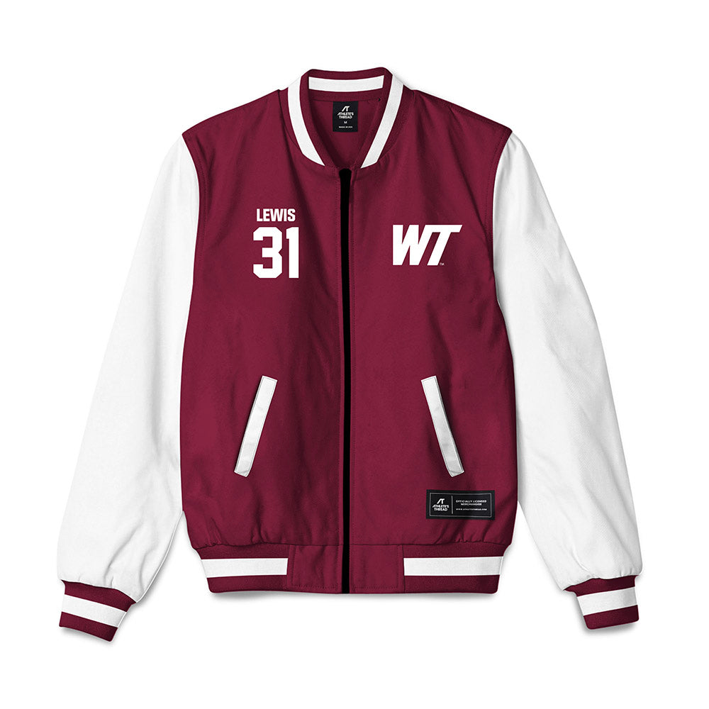 WTAMU - NCAA Football : Tyreke Lewis - Bomber Jacket-0