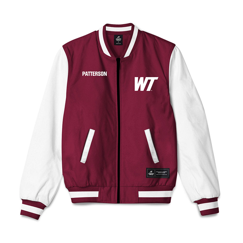 WTAMU - NCAA Men's Track & Field : Lavell Patterson - Bomber Jacket-0