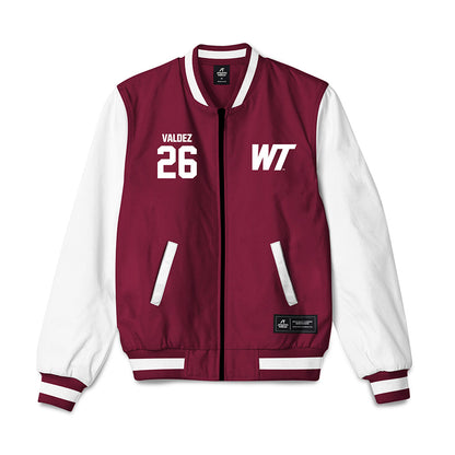 WTAMU - NCAA Women's Soccer : Mary Valdez - Bomber Jacket-0