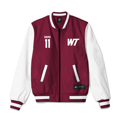 WTAMU - NCAA Men's Soccer : Djonte Davis - Bomber Jacket-0