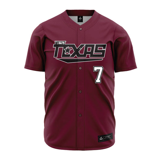 WTAMU - NCAA Baseball : Daniel Castellanos - Jersey-0