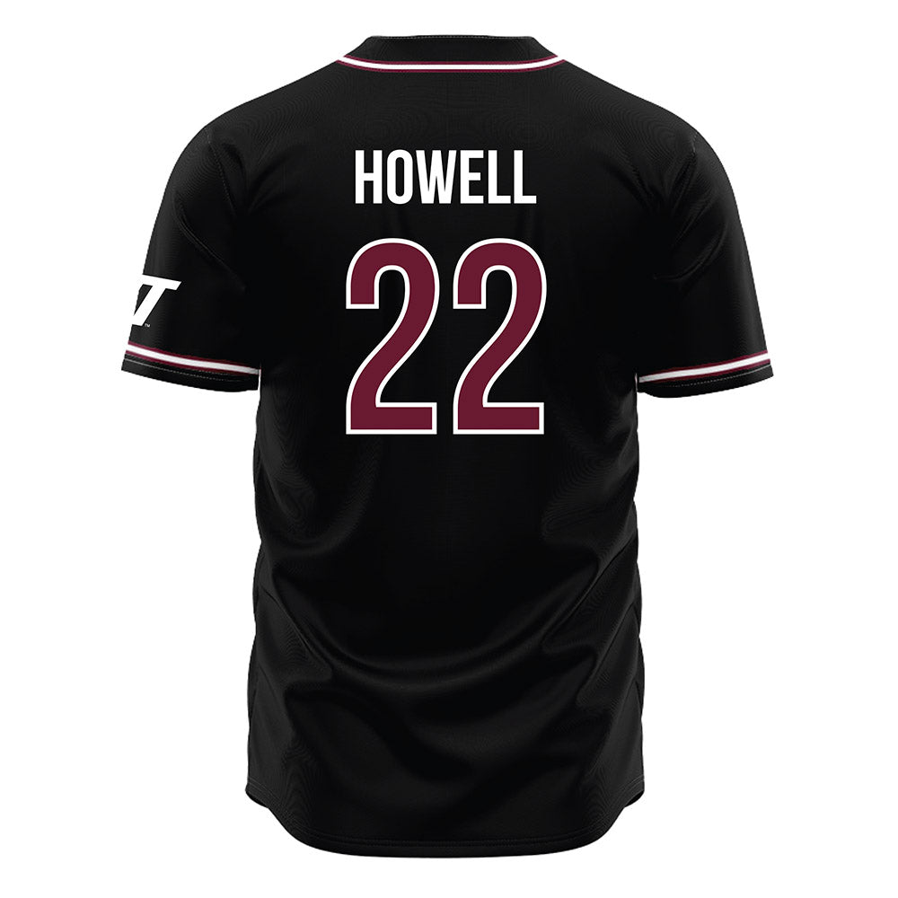 WTAMU - NCAA Softball : Abby Howell - Black Jersey-1