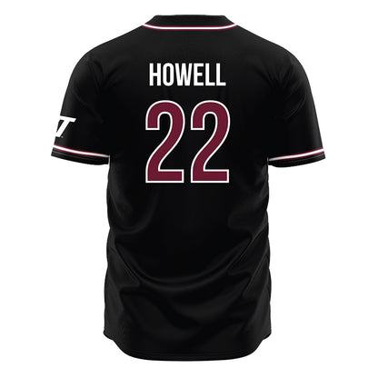 WTAMU - NCAA Softball : Abby Howell - Black Jersey-1