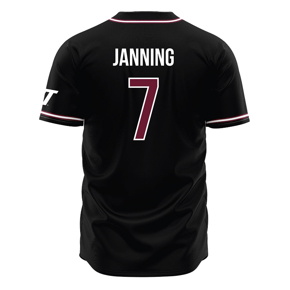 WTAMU - NCAA Softball : Brooke Janning - Black Jersey-1