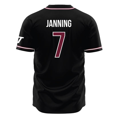 WTAMU - NCAA Softball : Brooke Janning - Black Jersey-1