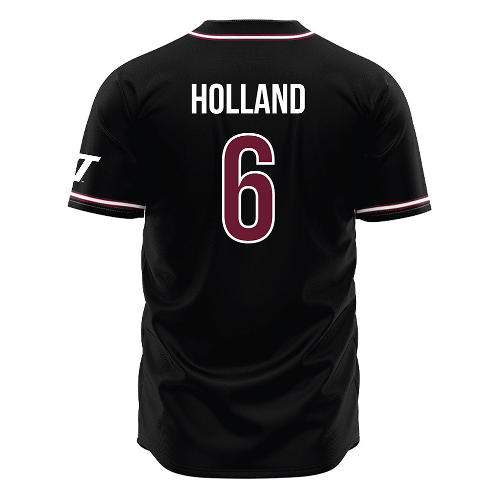 WTAMU - NCAA Softball : Bella Holland - Black Jersey-1
