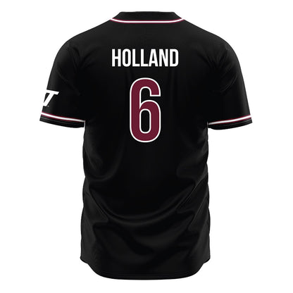 WTAMU - NCAA Softball : Bella Holland - Black Jersey-1