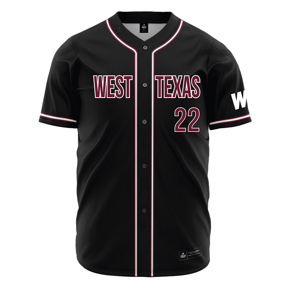 WTAMU - NCAA Softball : Abby Howell - Black Jersey-0