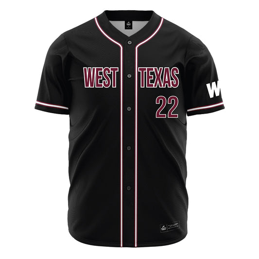 WTAMU - NCAA Softball : Abby Howell - Black Jersey-0