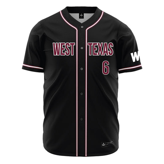 WTAMU - NCAA Softball : Bella Holland - Black Jersey-0