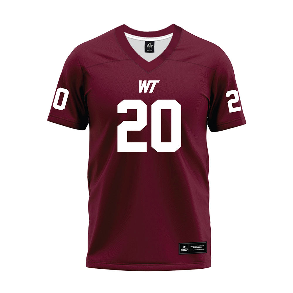 WTAMU - NCAA Football : Isaiah Davenport-bell - Premium Football Jersey-0