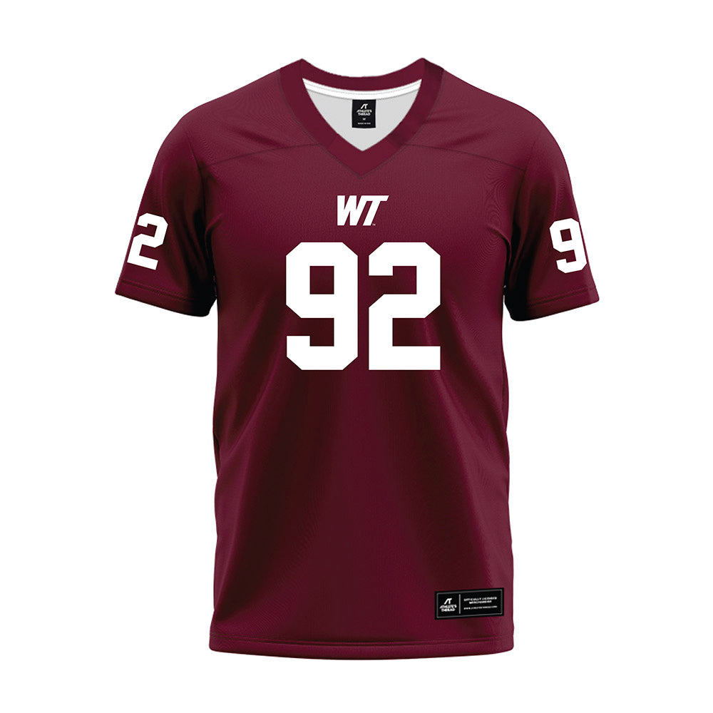 WTAMU - NCAA Football : Johnny Taylor III - Premium Football Jersey-0