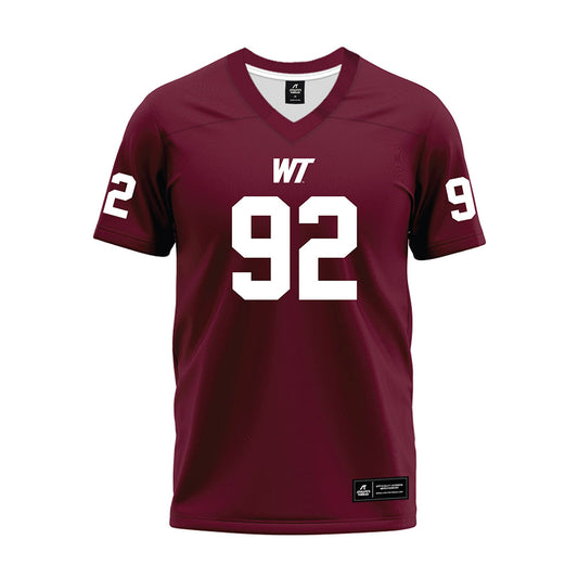 WTAMU - NCAA Football : Johnny Taylor III - Premium Football Jersey-0