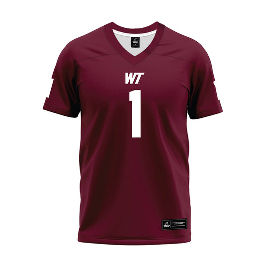 WTAMU - NCAA Football : Trace Clarkson - Premium Football Jersey-0