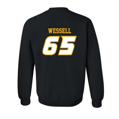 Missouri - NCAA Football : Brysen Wessell - Classic Shersey Crewneck Sweatshirt-1