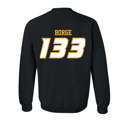 Missouri - NCAA Wrestling : Zion Borge - Classic Shersey Crewneck Sweatshirt-1