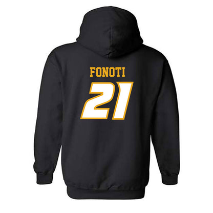 Missouri - NCAA Football : Malae Fonoti - Classic Shersey Hooded Sweatshirt-1