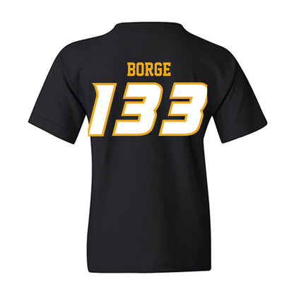 Missouri - NCAA Wrestling : Zion Borge - Classic Shersey Youth T-Shirt-1