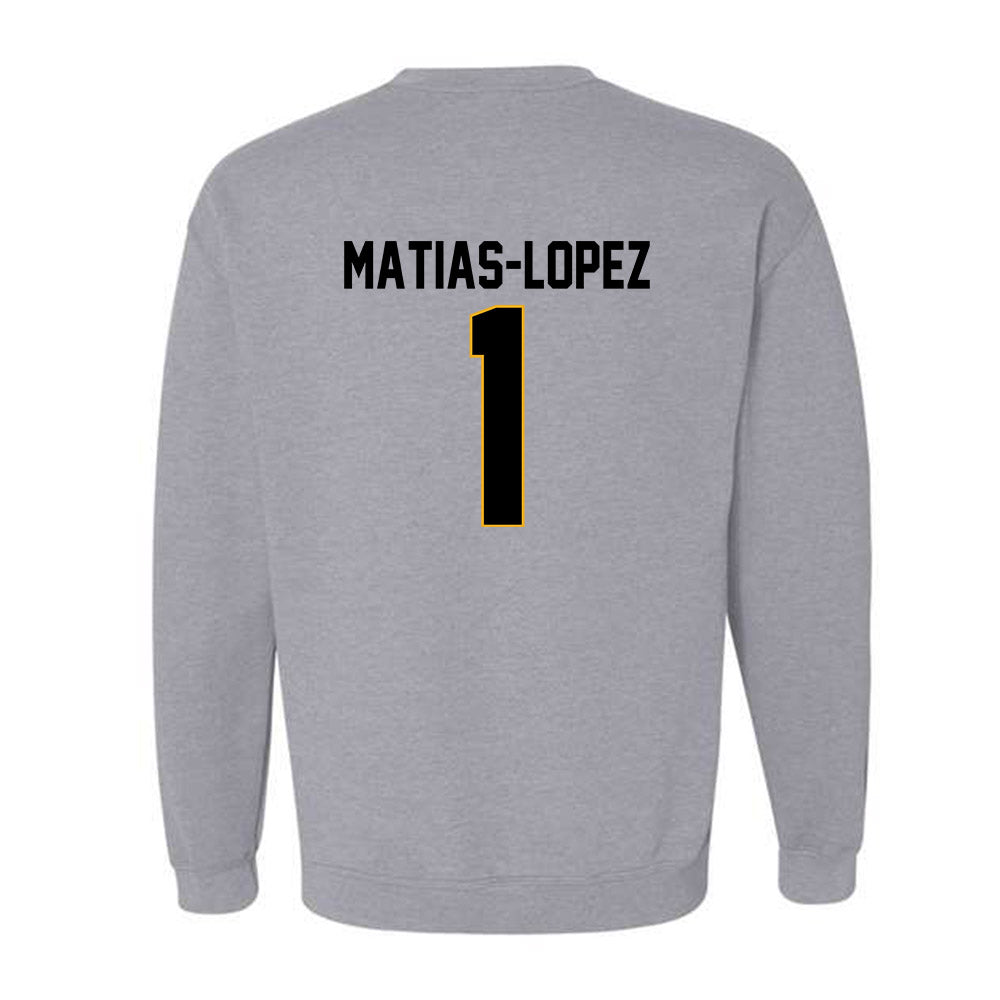 Missouri - NCAA Women's Volleyball : Zoey Matias-Lopez - Classic Shersey Crewneck Sweatshirt-1