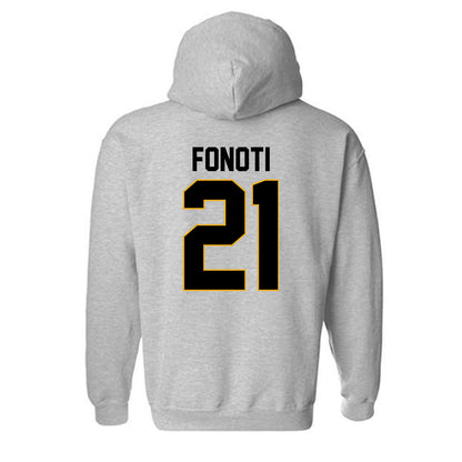 Missouri - NCAA Football : Malae Fonoti - Classic Shersey Hooded Sweatshirt-1