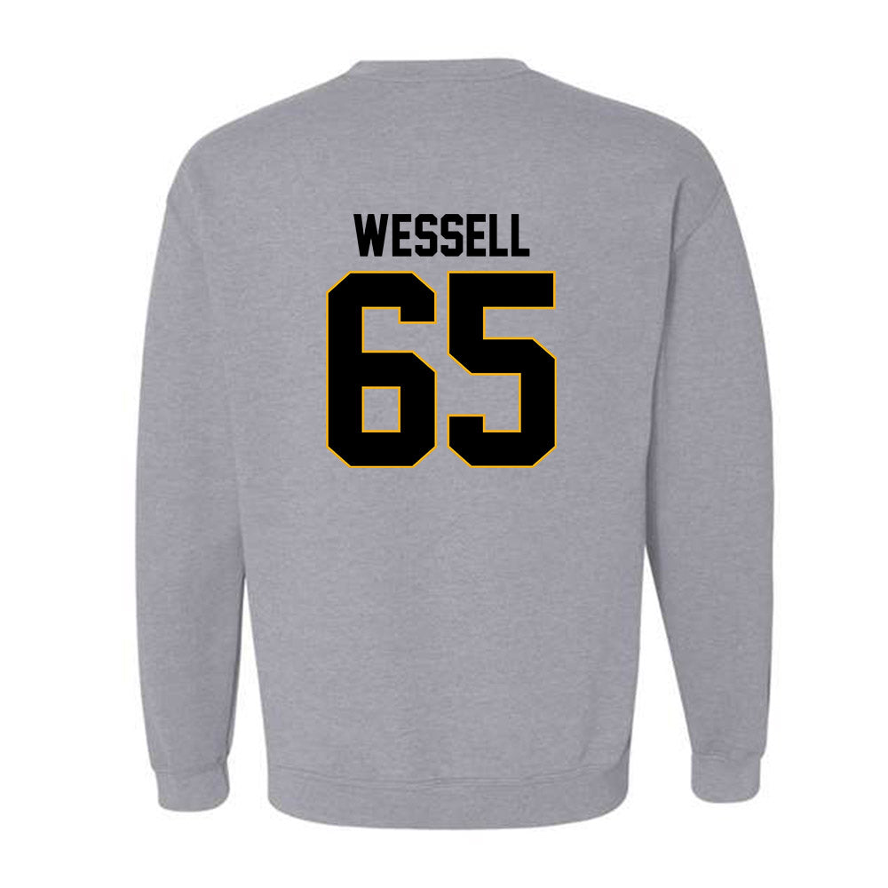 Missouri - NCAA Football : Brysen Wessell - Classic Shersey Crewneck Sweatshirt-1
